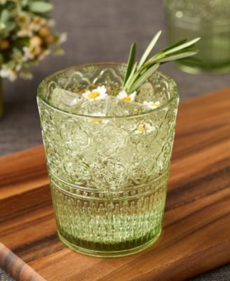 Victoria Acrylic Double Old Fashioned Glasses, Set of 6