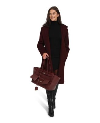 Women's Walk This Way Wool Blend Oversized Coat