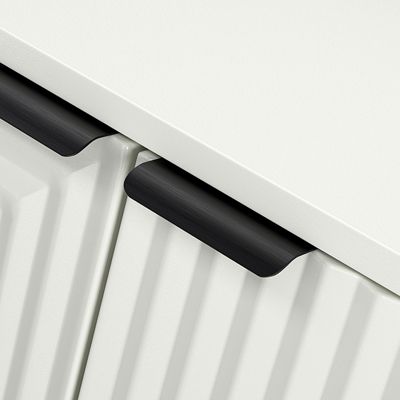 Burkart 35"Tall And 2Doors Modern Accent Cabinet