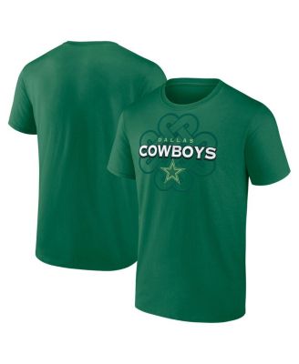 Fanatics - Men's Kelly Green Dallas Cowboys Celtic Luck T-Shirt