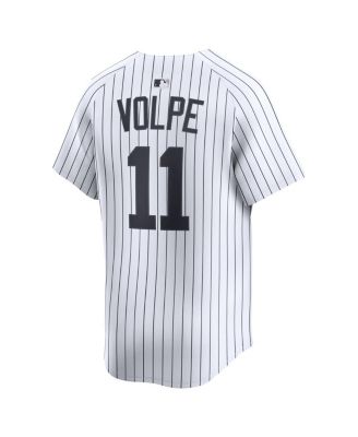 Men's Anthony Volpe White New York Yankees Home Limited Player Jersey