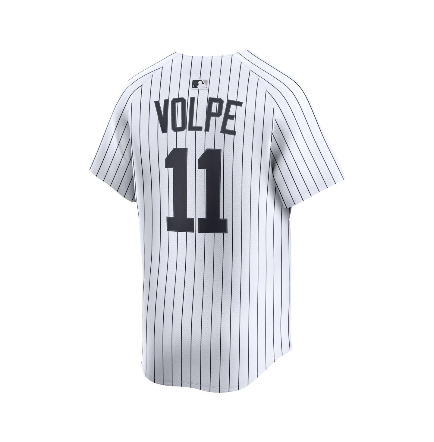 Мужской топ Nike Anthony Volpe White New York Yankees Home Limited Player Jersey — фото 2