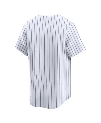 Men's White New York Yankees Throwback Cooperstown Collection Limited Jersey