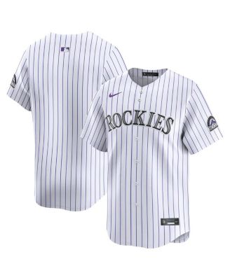 Nike - Men's White Colorado Rockies Home Limited Jersey