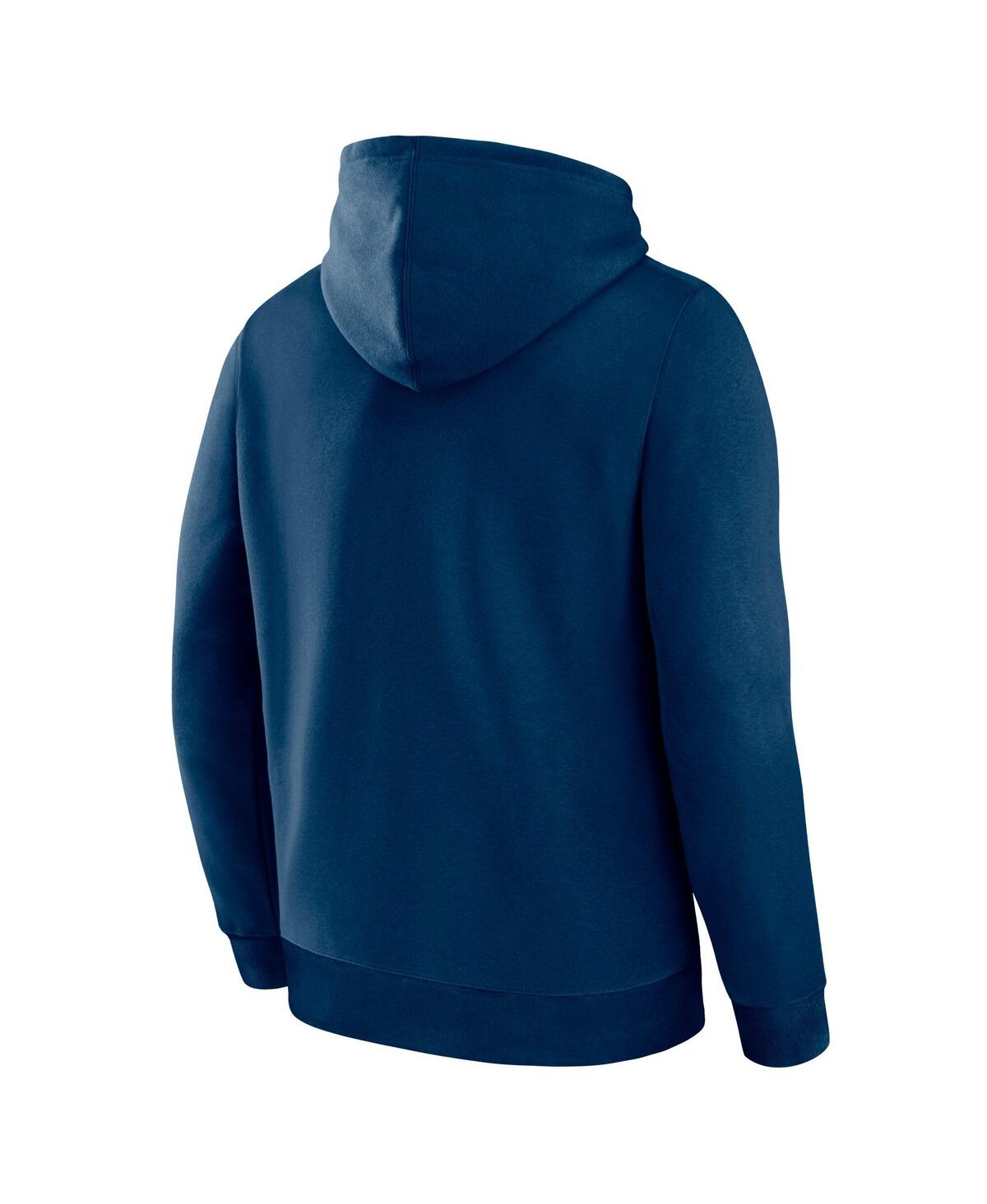 Fanatics Men's Navy San Diego Fc Penalty Kick Legacy Pullover Hoodie In Navy