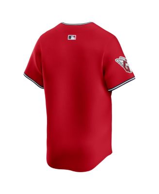 Men's Red Cleveland Guardians Alternate Limited Jersey
