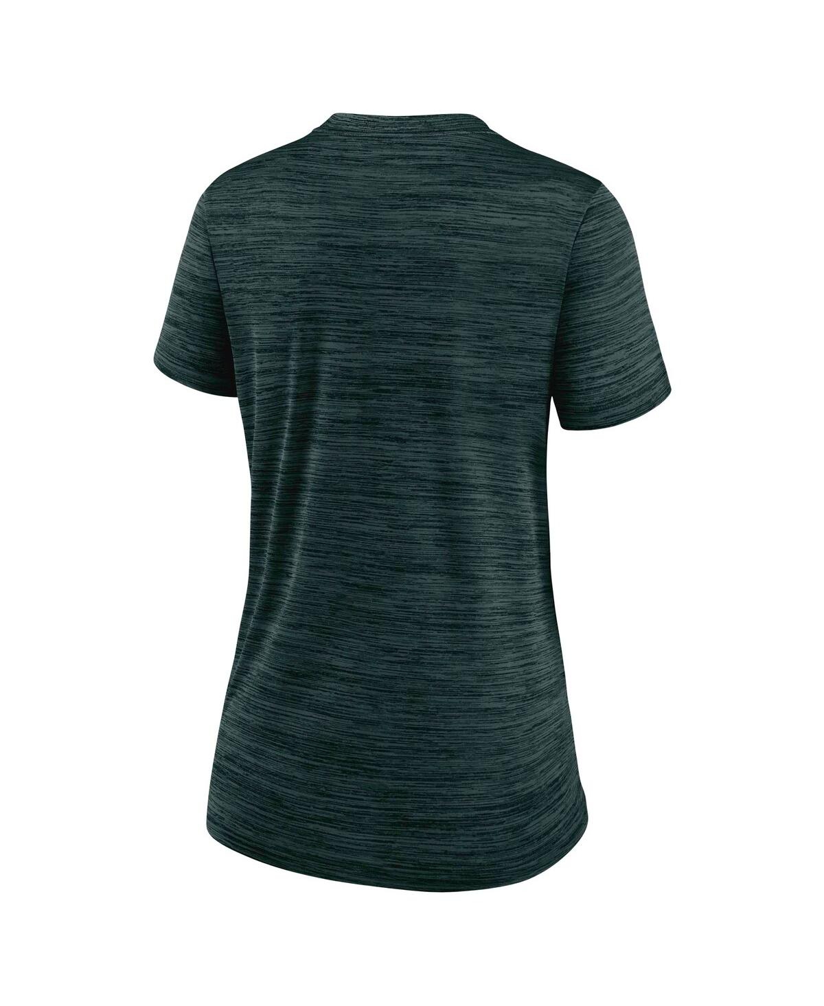 Nike Women's Green Athletics Authentic Collection Velocity Performance T-shirt In Green