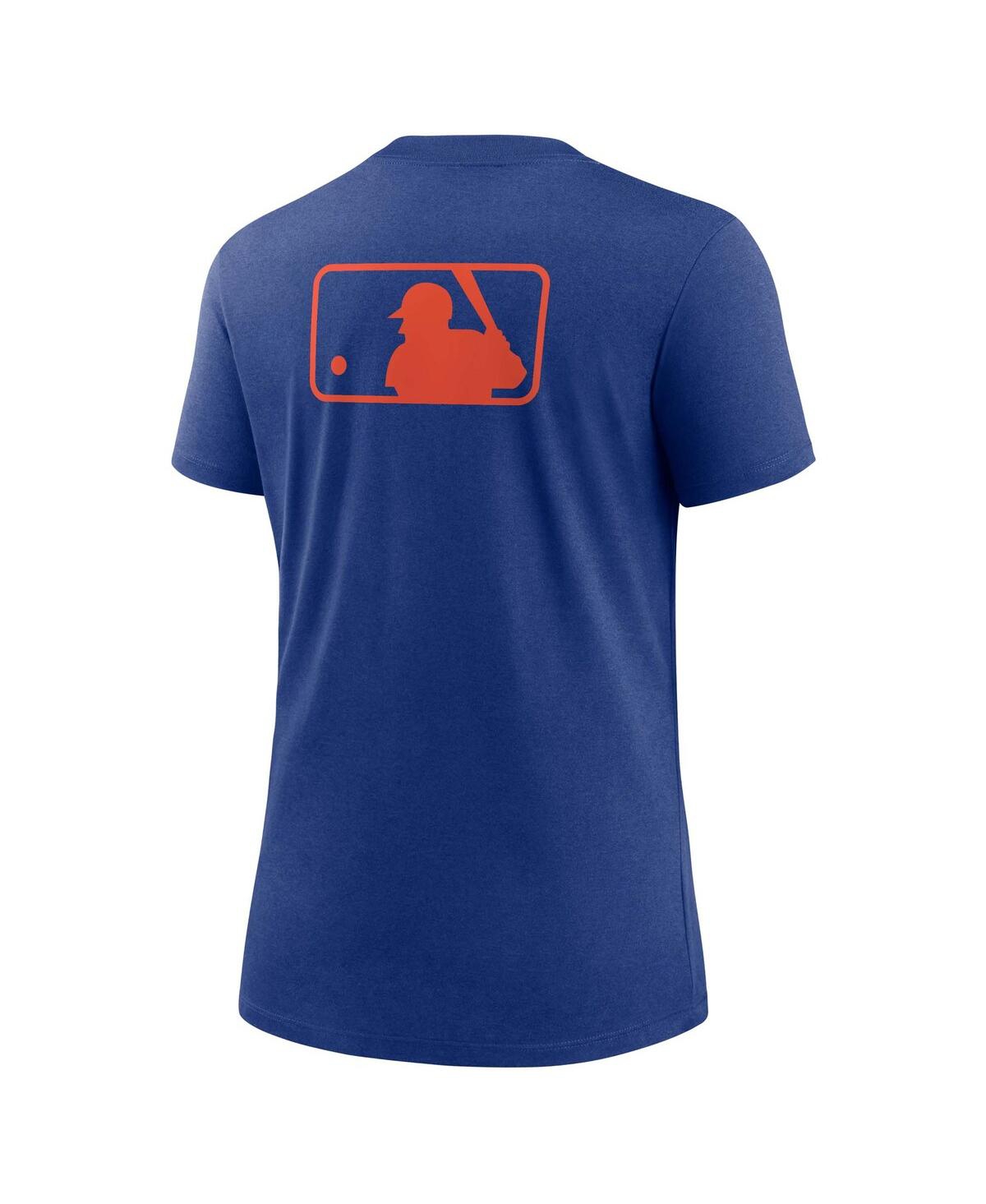 Nike Women's Royal New York Mets Authentic Collection Early Work Tri-Blend T-Shirt