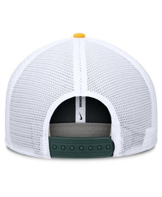 Men's Green/Gold Athletics Pro Trucker Snapback Hat