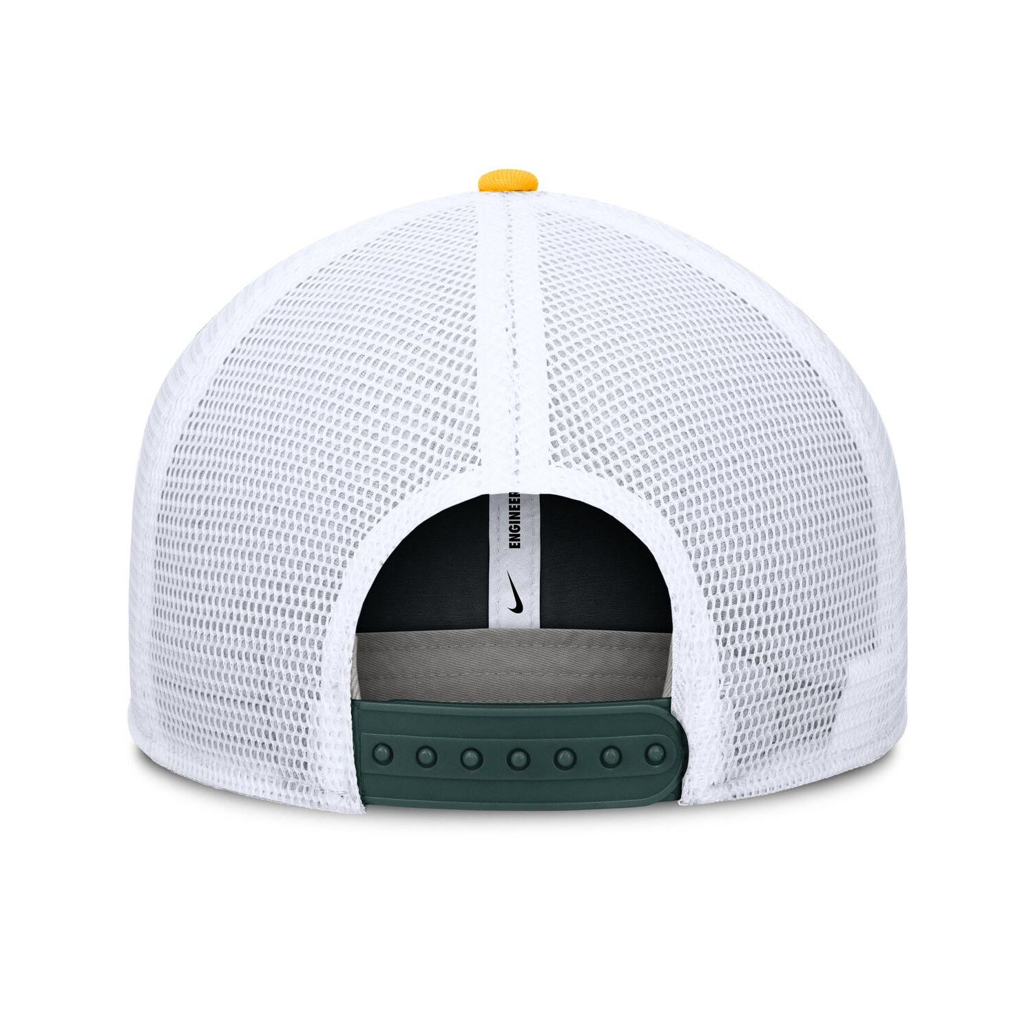 Men's Green/Gold Athletics Pro Trucker Snapback Hat