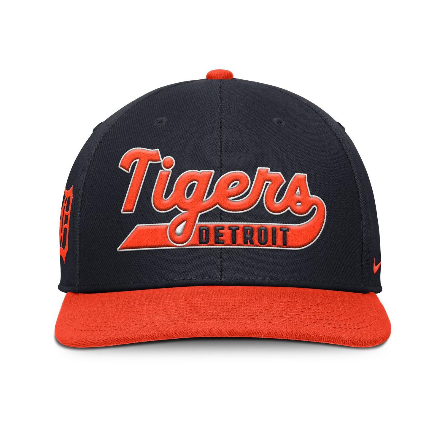 Men's Navy/Orange Detroit Tigers Pro Performance Snapback Hat