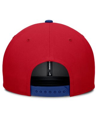 Men's Red/Royal Philadelphia Phillies Pro Performance Snapback Hat