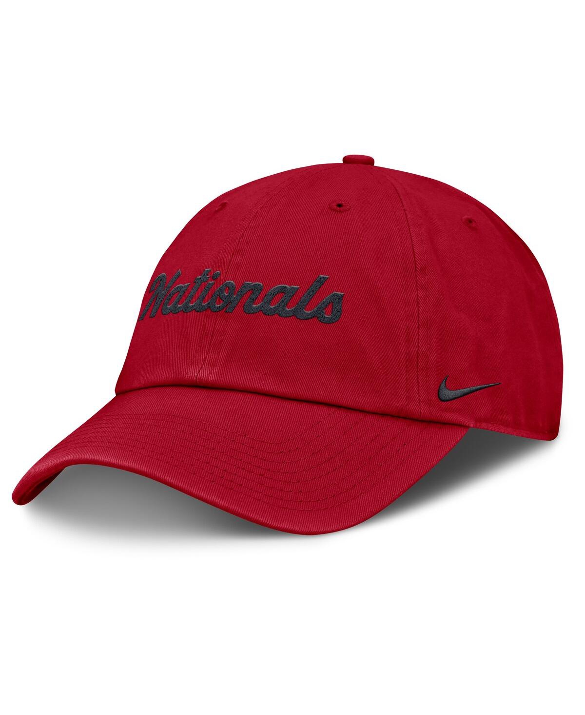 Nike Women's Red Los Angeles Angels Club Adjustable Hat In Red
