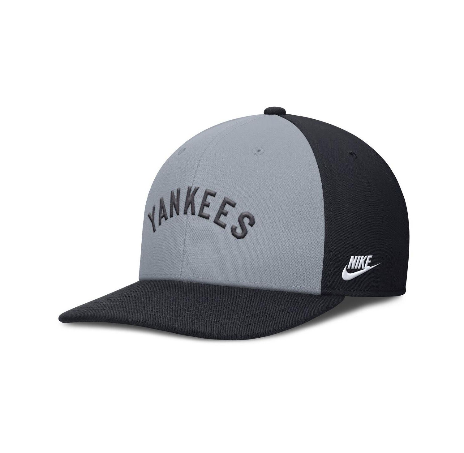 Men's Gray/Navy New York Yankees Pro Performance Snapback Hat