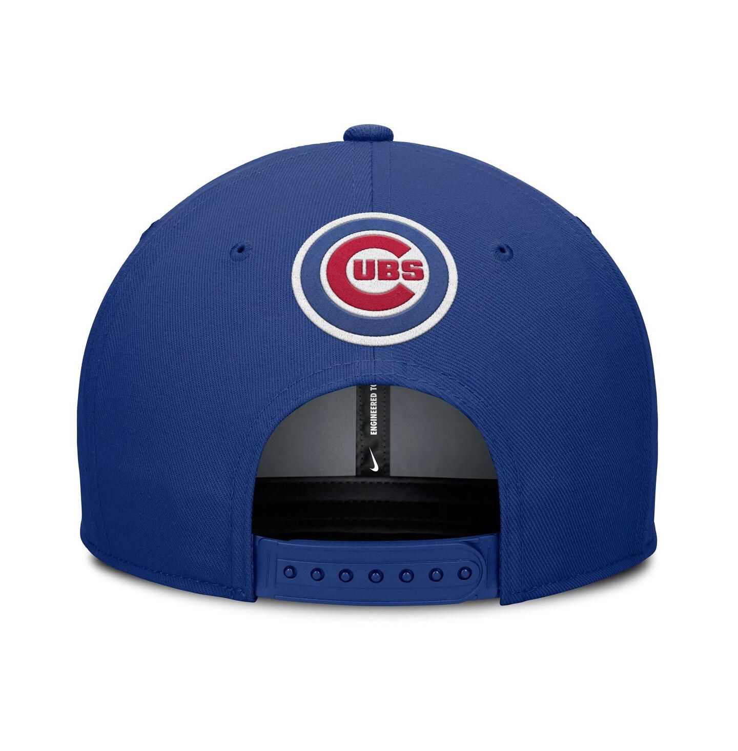 Мужская кепка Nike Gray/Royal Chicago Cubs Pro Performance Snapback Hat — фото 2