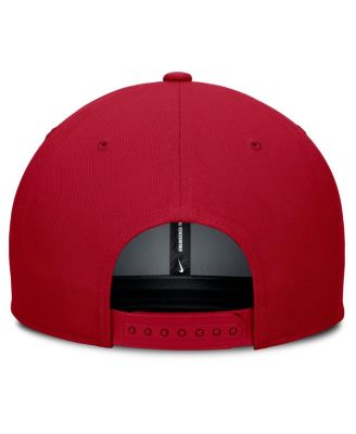 Men's Red California Angels Pro Performance Snapback Hat