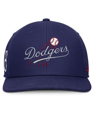 Men's Navy Brooklyn Dodgers Pro Performance Snapback Hat