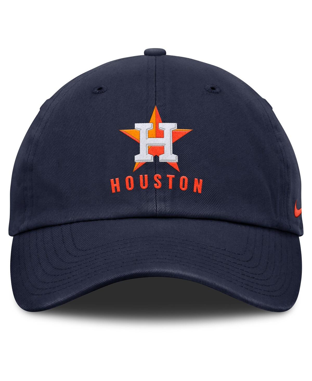 Nike Women's Navy Houston Astros Club Adjustable Hat In Navy