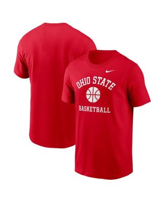 Nike - Men's Scarlet Ohio State Buckeyes Basketball Icon T-Shirt
