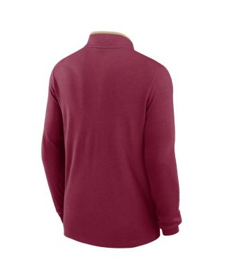 Men's Garnet Florida State Seminoles Victory Performance Half-Zip Top