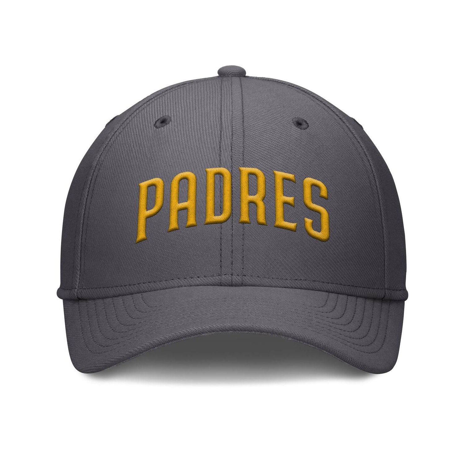 Men's Gray San Diego Padres Swoosh Performance Flex Hat
