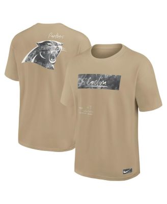 Nike - Men's Tan Carolina Panthers Statement Max90 T-Shirt