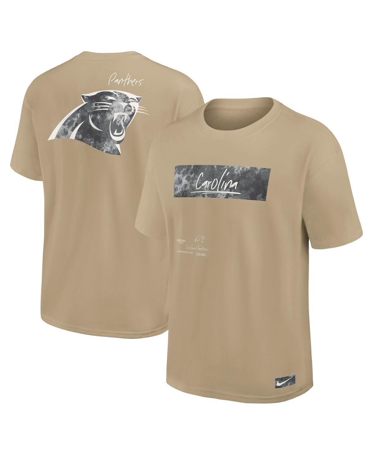Nike Men's Tan Carolina Panthers Statement Max90 T-Shirt - Tan