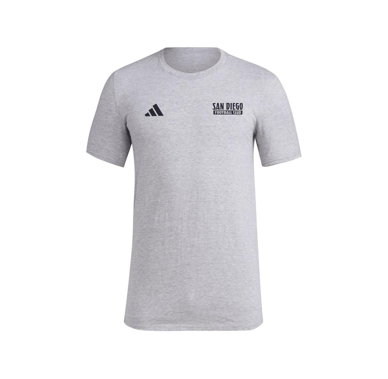 Men's Gray San Diego FC Local Wrap T-Shirt