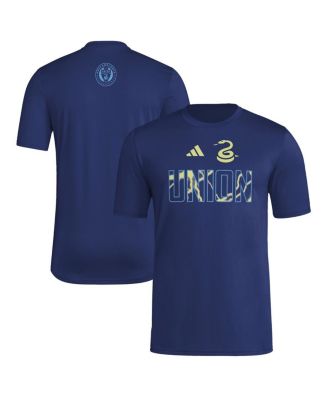 adidas - Men's Navy Philadelphia Union 2025 Jersey Hook AEROREADY T-Shirt