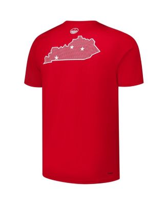 Men's Red Louisville Cardinals Honor Support Pre-Game T-Shirt