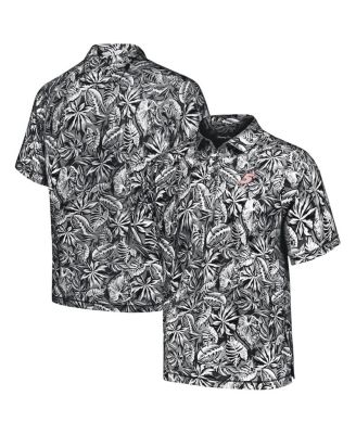 Tommy Bahama - Men's Black Kyle Larson Sport Tropical Score IslandZone Polo Shirt