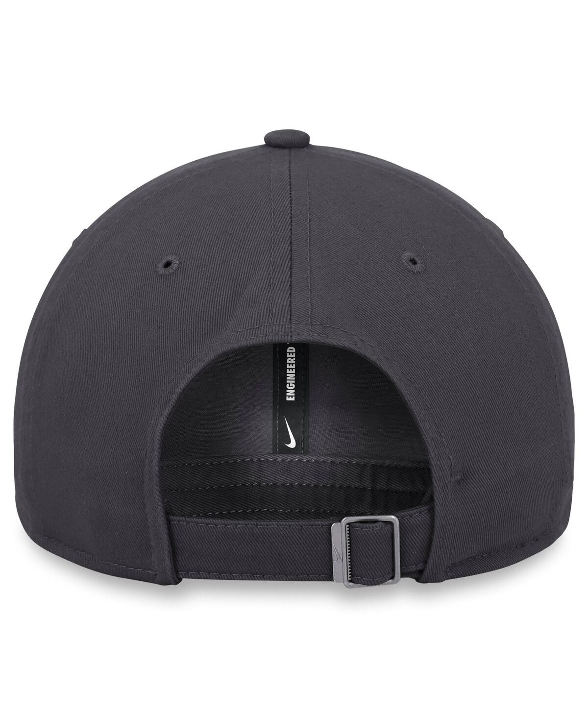Nike Men's Anthracite Tampa Bay Rays Club Adjustable Hat