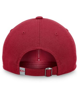 Men's Crimson Alabama Crimson Tide Staple Alternate Logo Adjustable Hat