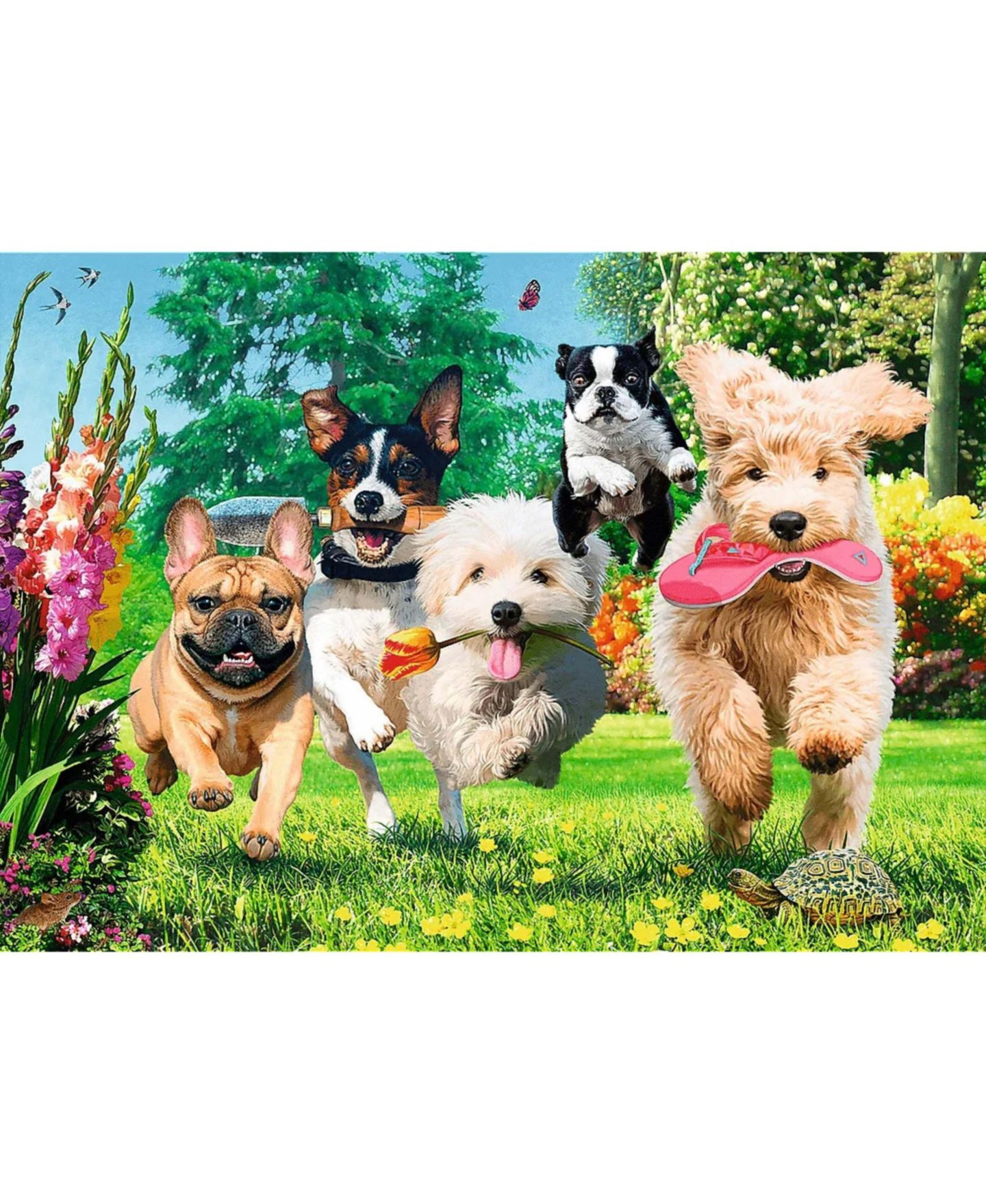 Детский пазл Trefl Here Comes Trouble! 1000-Piece Premium Jigsaw Puzzle, Ages 12+, цвет: Разноцветный — фото 2