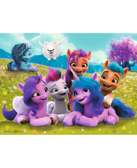 Детский пазл Trefl My Little Pony Friendly Ponies 30-Piece Puzzle, Ages 3+, цвет: Разноцветный