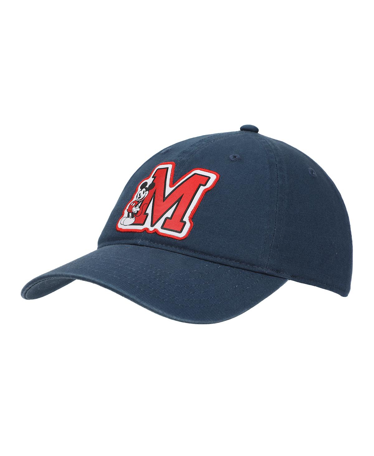Men's Mickey Mouse M Blue Unstructured Baseball Cap - Dsy mickey mouse m