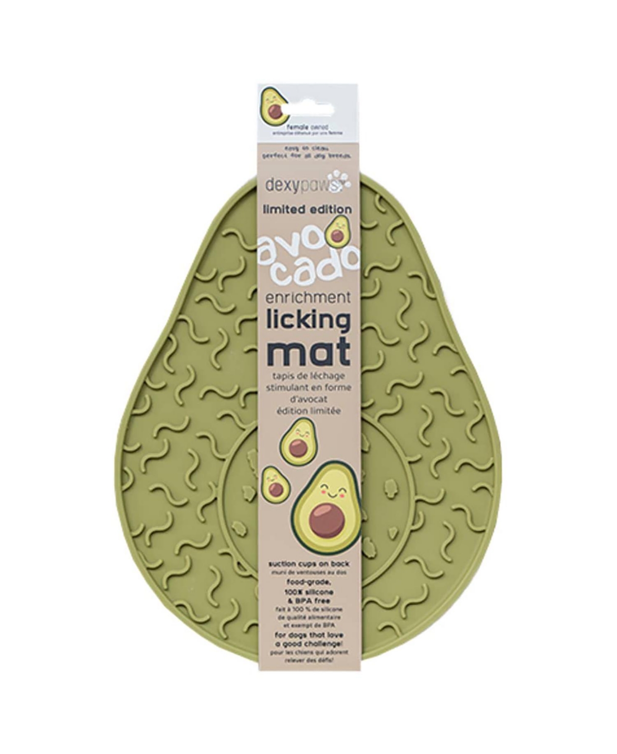 Enrichment Lick Mat: Avocado