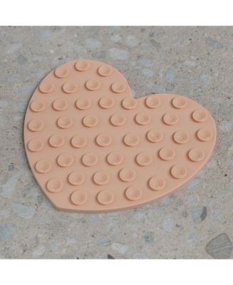 Enrichment Lick Mat: Blush Pink Heart