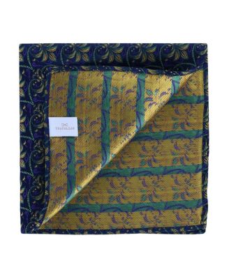 Men's The French Quarter Fleur dis Lis Silk Novelty Pocket Square