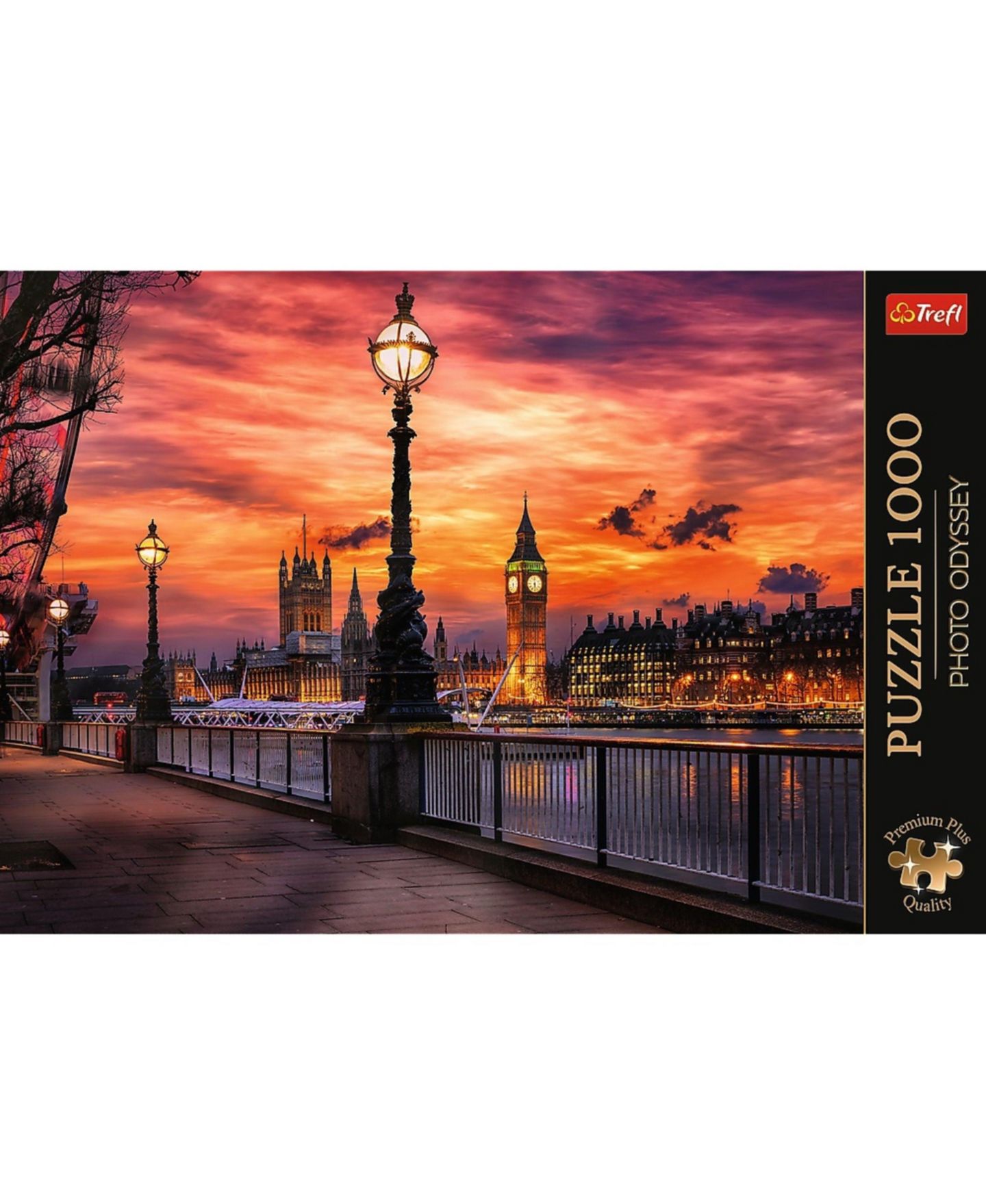 Детская игрушка Trefl Photo Odyssey Big Ben, London 1000-Piece Puzzle, Ages 12+, цвет: Разноцветный — фото 3