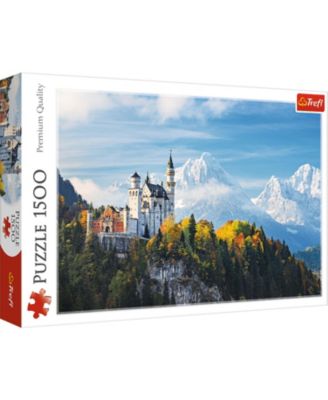 Red 1500 Piece Puzzle - Bawarian Alps