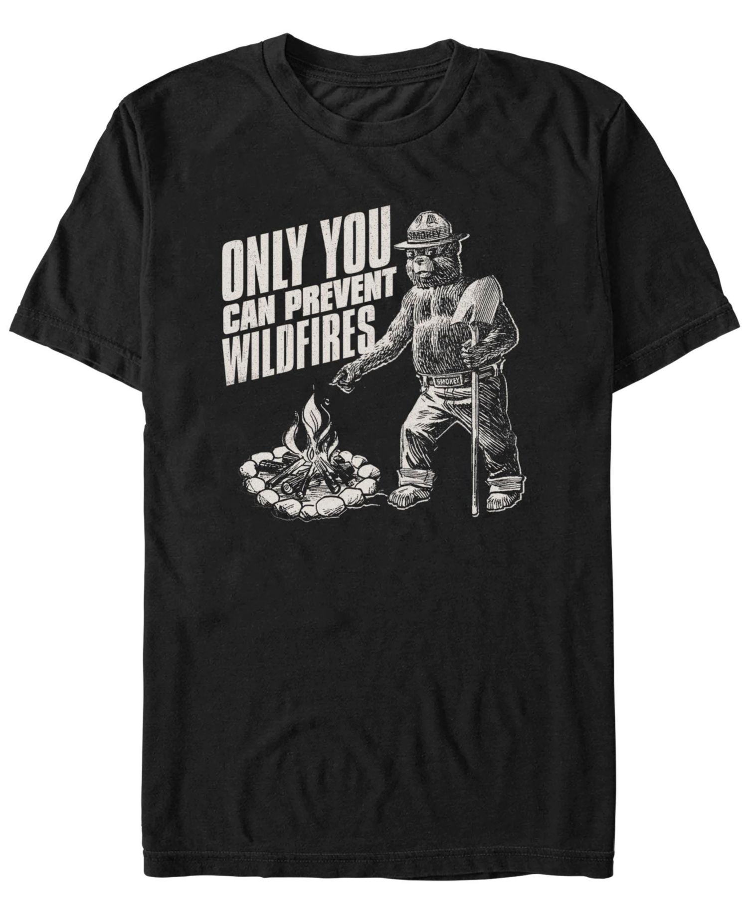 Men's Prevent Wildfires Point Short Sleeve T-Shirt
