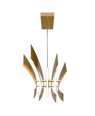 12" Metal Candora Integrated LED Island Pool Table Light