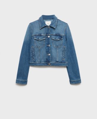 Women's Crop Denim Jacket