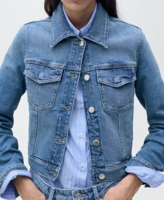 Women's Crop Denim Jacket