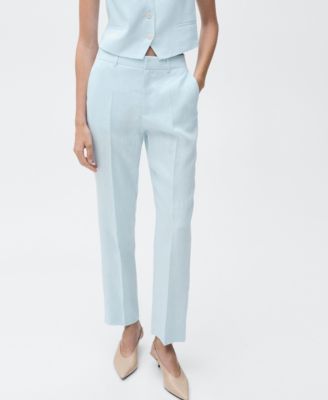Women's Linen Suit Trousers