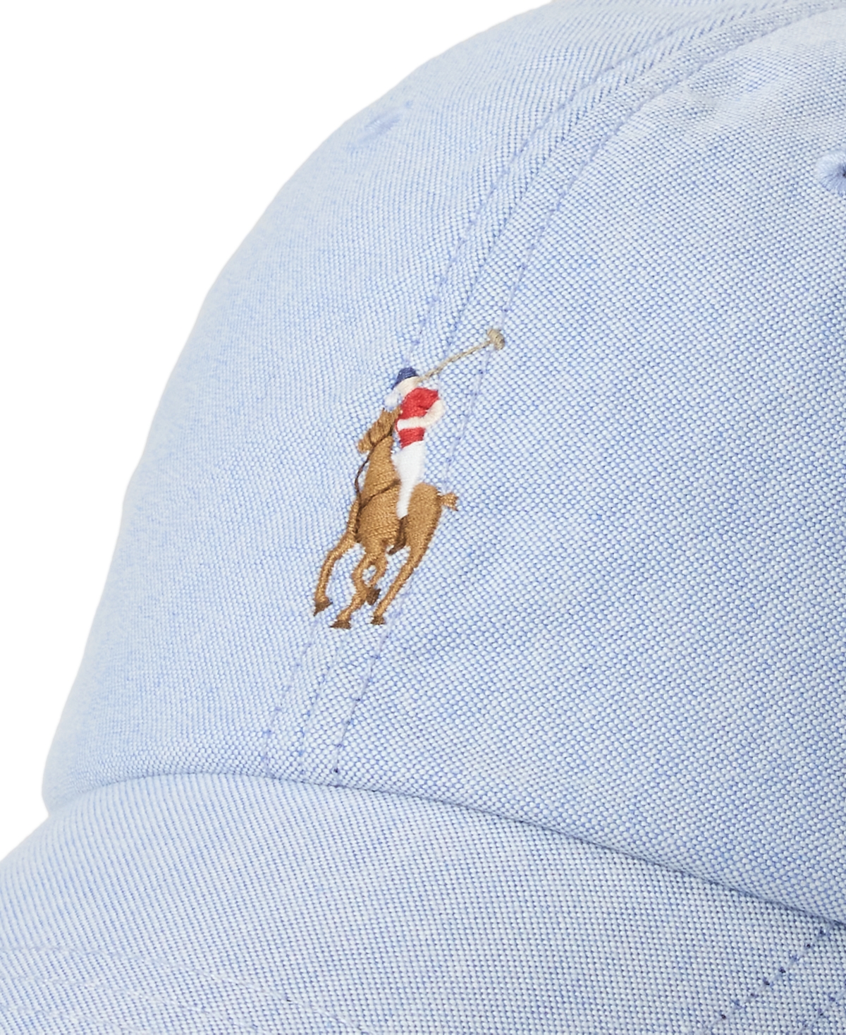 Polo Ralph Lauren Embroidered-logo Baseball Cap In Blue