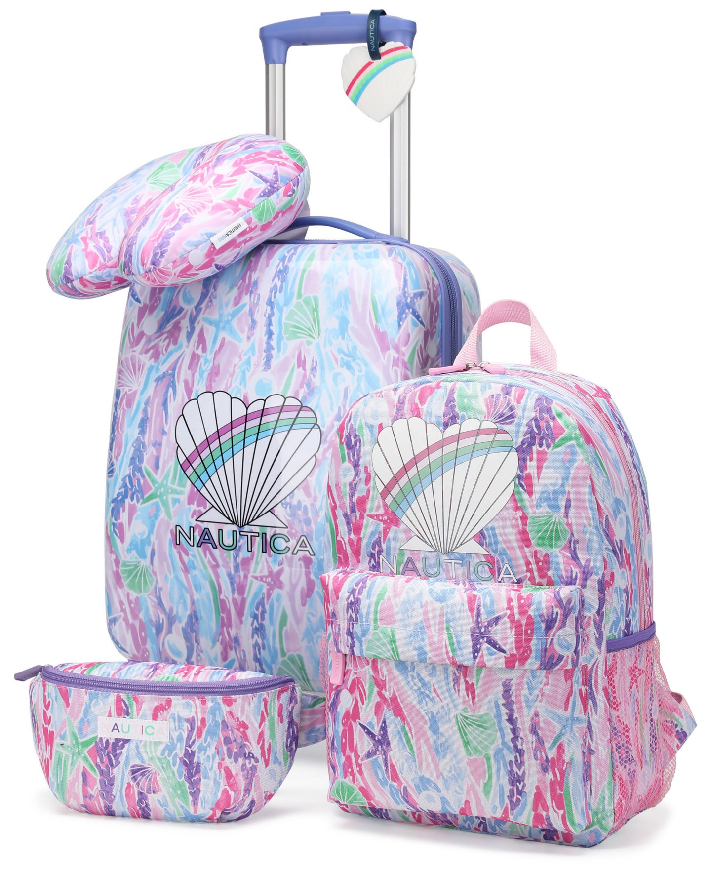 Детские чемоданы Nautica Adventure 5-Piece Airline Approved Carry-On Luggage Set — фото 1