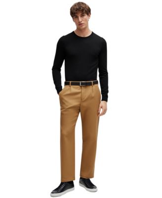 BOSS by Men's Slim Fit Merino Wool Sweater