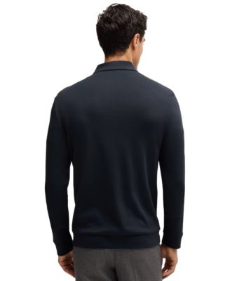 Boss Men's Cotton Zip-Up Sweatshirt